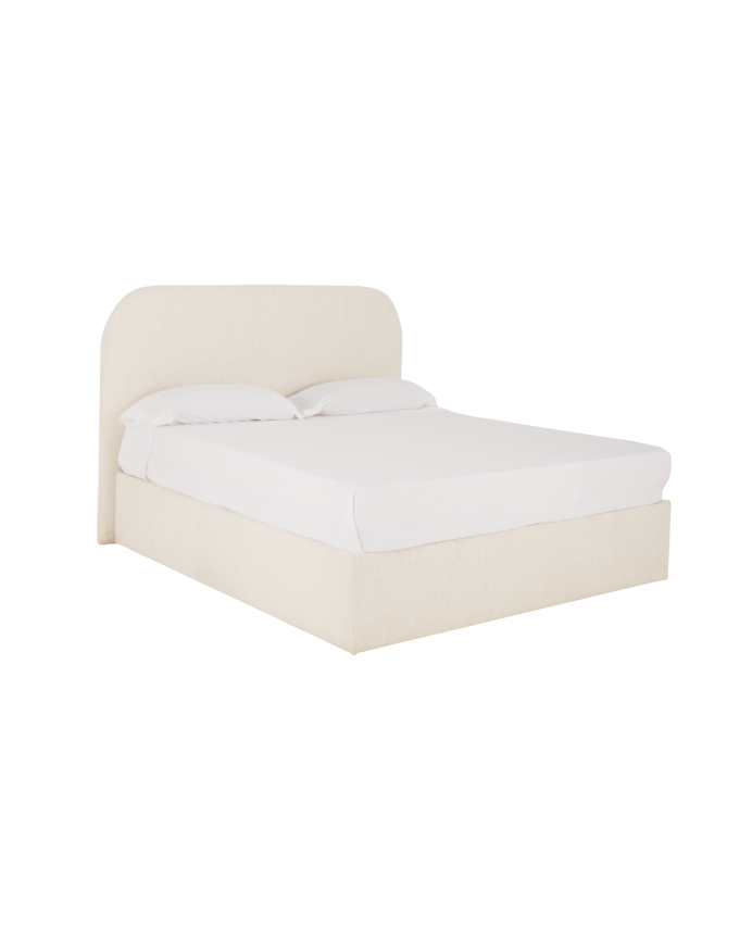 Cama con canape Leo blanca