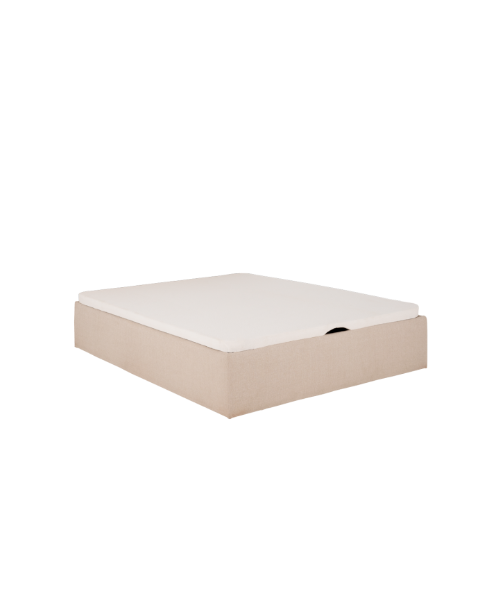 Canape tapizado Leo beige