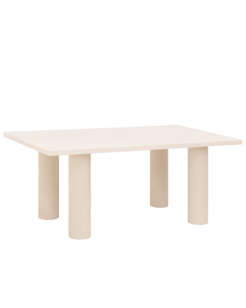 Mesa de comedor rectangular Kenzo IV Blanca