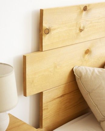 Cabecero de madera Breda III olivo
