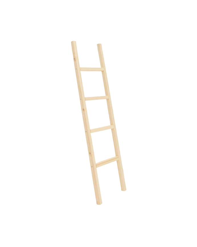 Tolkien - Escalera de madera maciza en tono natural de 150x41cm