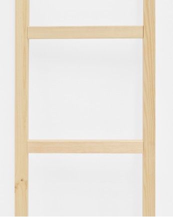 Tolkien - Escalera de madera maciza en tono natural de 150x41cm