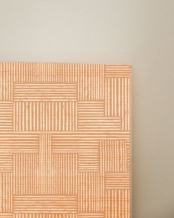 Nanda - Cabecero de madera maciza estampado de varias medidas