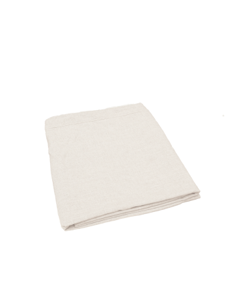 Marlon - Funda para cama con canapé desenfundable de lino blanco para colchón de varias medidas