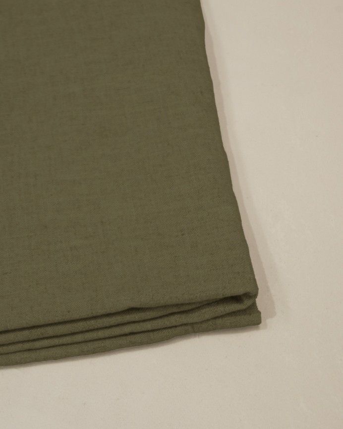 Marlon - Funda para cama con canapé desenfundable de lino verde para colchón de varias medidas