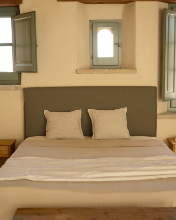 Marlon - Funda para cama con canapé desenfundable de lino verde para colchón de varias medidas