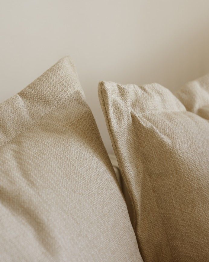 Camila - Sofá con chaise longue derecho tono beige de varias medidas