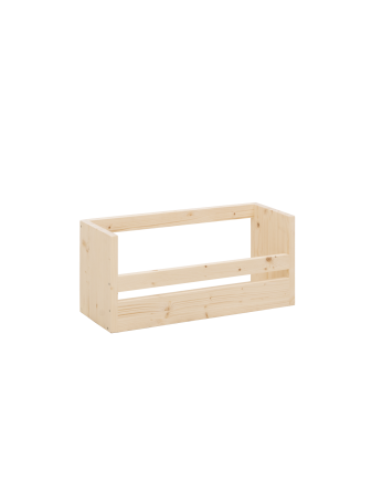Box - Estante zapatero de madera maciza en tono natural de varias medidas