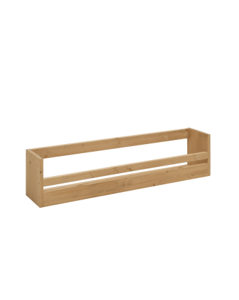 Box - Estante zapatero de madera maciza en tono roble medio de varias medidas