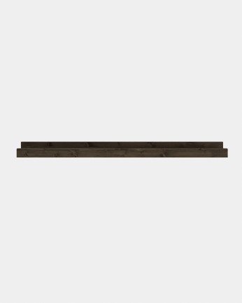 Ethan - Estante de madera maciza flotante tono roble avellana 100cm